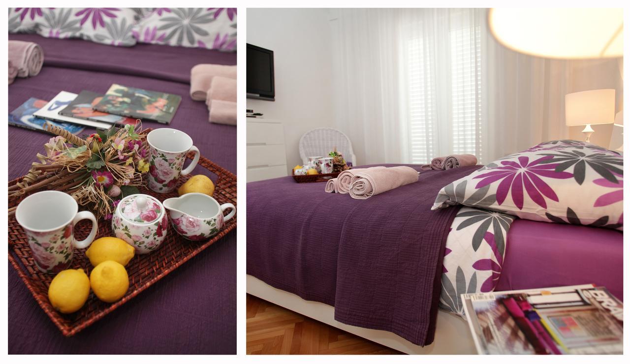 Gem Of The Sea Luxury Beach Apartment With Brand New Heating Infinity Pool Trogir Exteriör bild